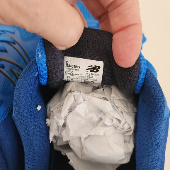 New Balance Men's M840BB5 Running Shoe, Blue/Blue Groove/Eclipse, 11 - Picture 7 of 10